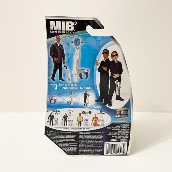 2012 Men In Black 3 Agent J Cosmic Quick Shift 4 Inch Action Figure Jakks - Picture 2 of 16